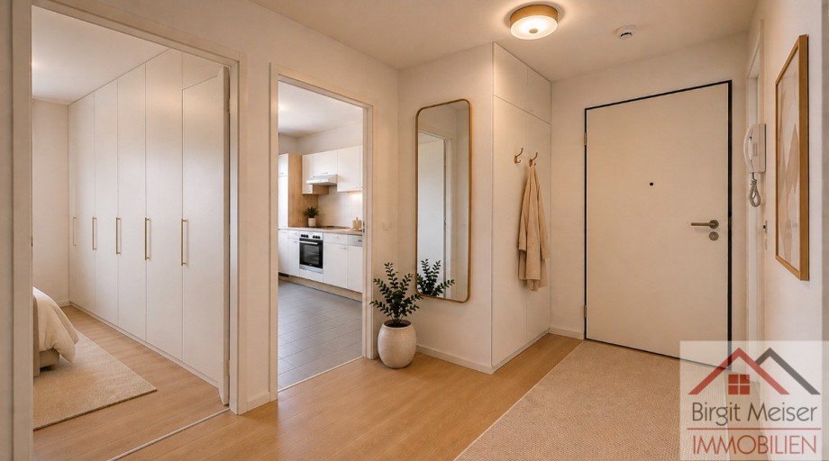 Diele - virtuell eingerichtet Wohnung Schwerin