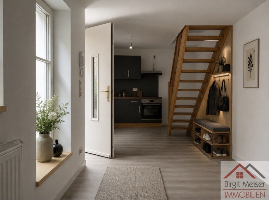 Eingangssituation Maisonettewohnung Wismar