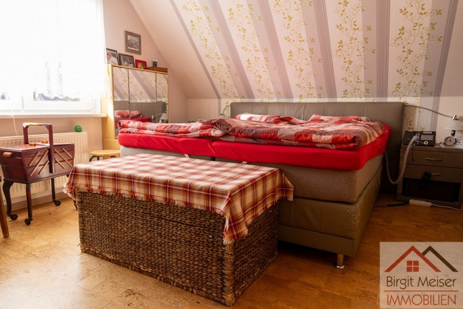 Schlafzimmer Doppelhaush�lfte Warsow