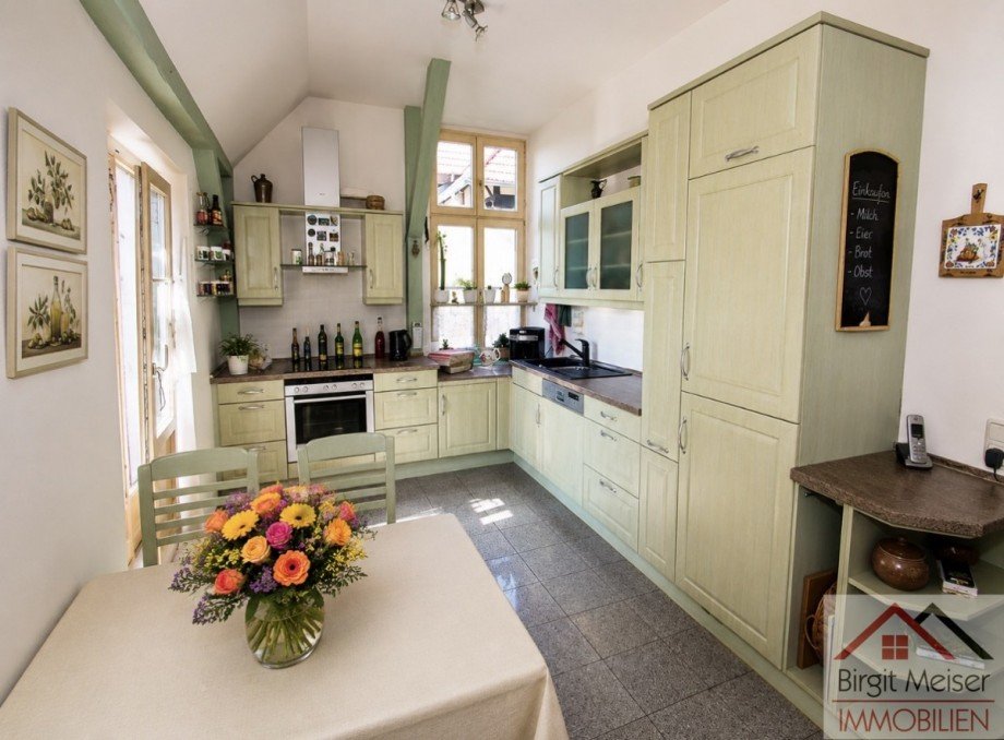 Dieser K�chenraum stellt viel Platz zur Verf�gung Wohnung Schwerin