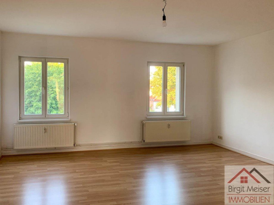 Blick ins Gr�ne Wohnung Schwerin