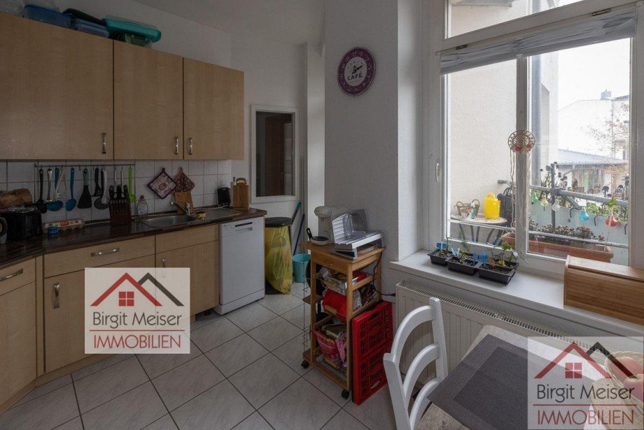 Blick zum Balkon Wohnung Schwerin