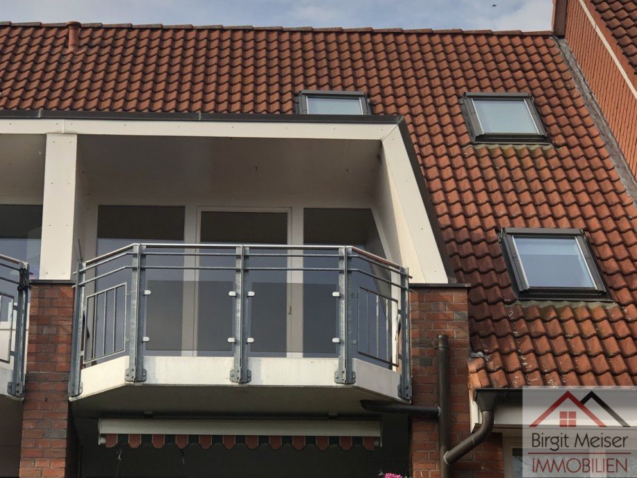Balkon in sonniger Lage Maisonettewohnung Schwerin