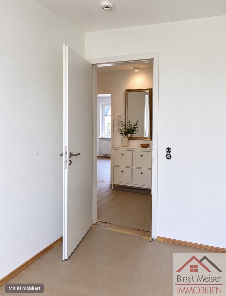 Blick �ber den Flur Wohnung Schwerin