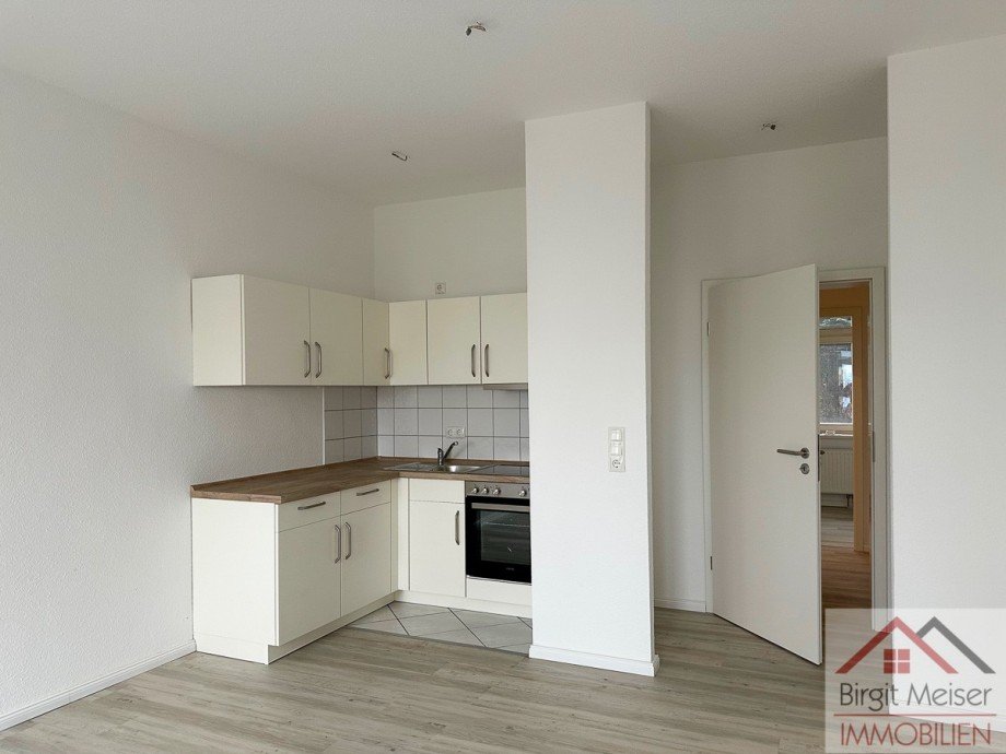 offene K�che im Wohnzimmer Wohnung Schwerin