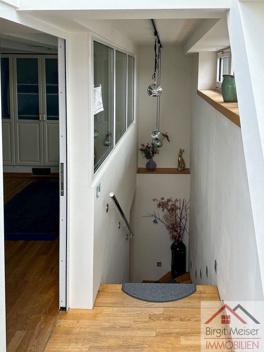 Treppe vom OG zum EG Wohnung Schwerin
