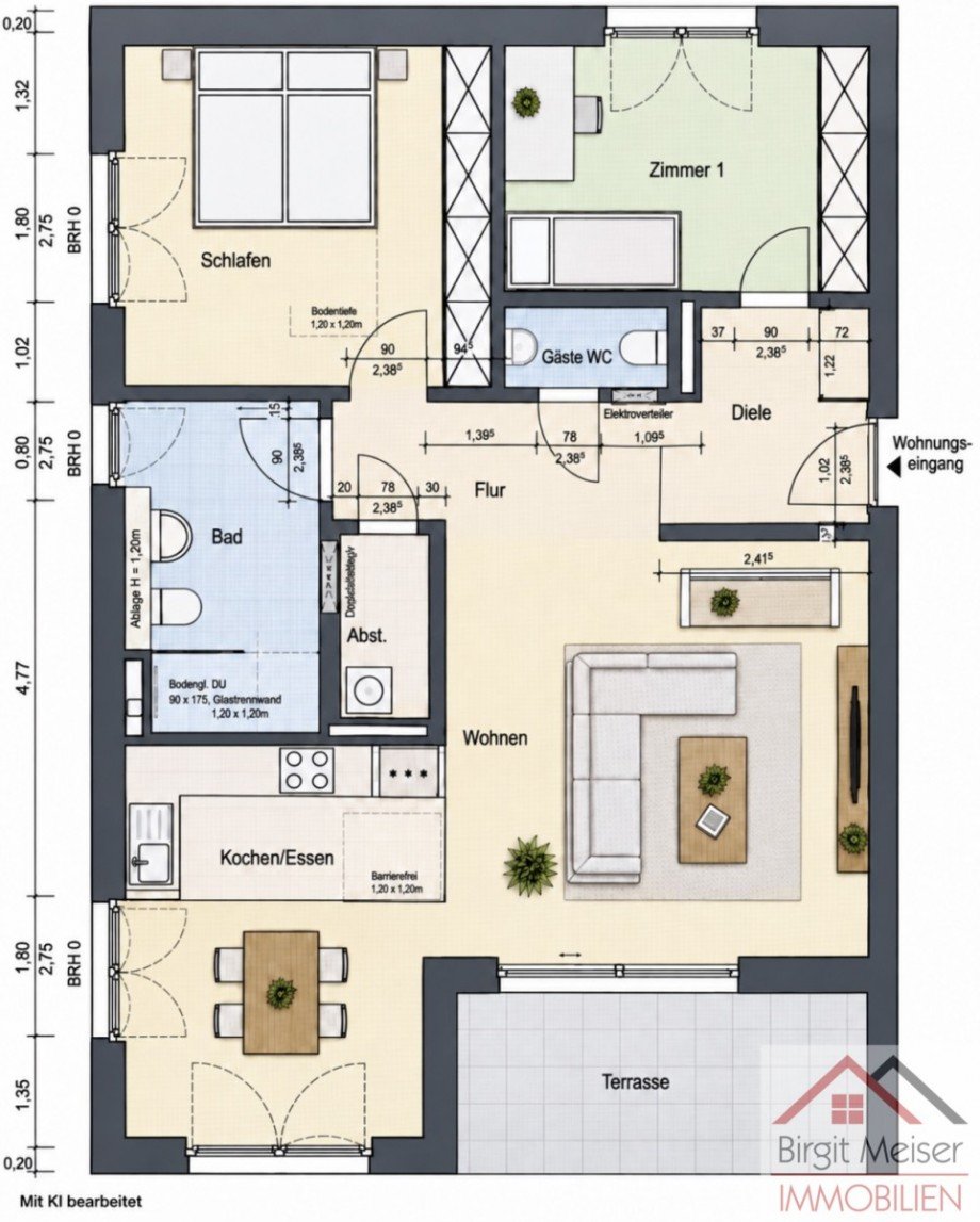 Grundriss Wohnung Schwerin