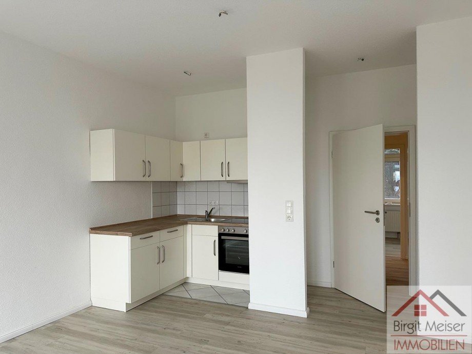 offene K�che im Wohnzimmer Wohnung Schwerin