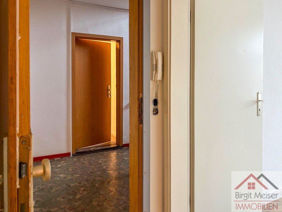 Blick in den Hausflur Wohnung Schwerin
