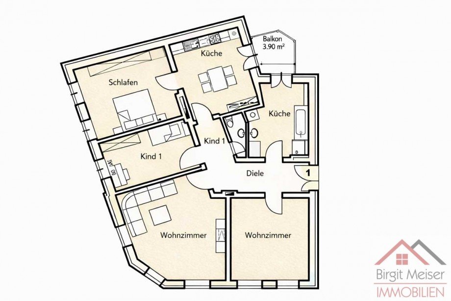 Grundriss Wohnung Schwerin