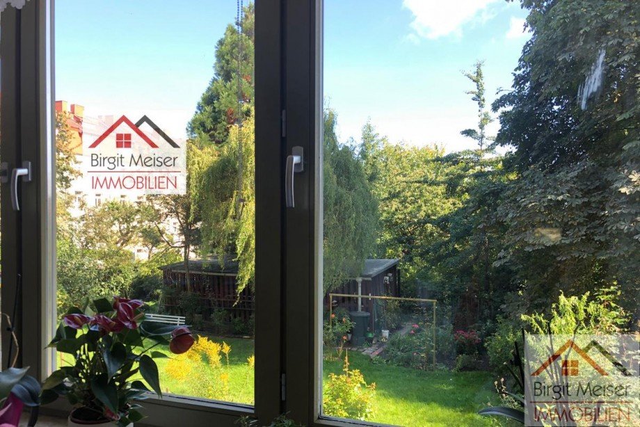 Blick aus dem Wintergarten Wohnung Schwerin