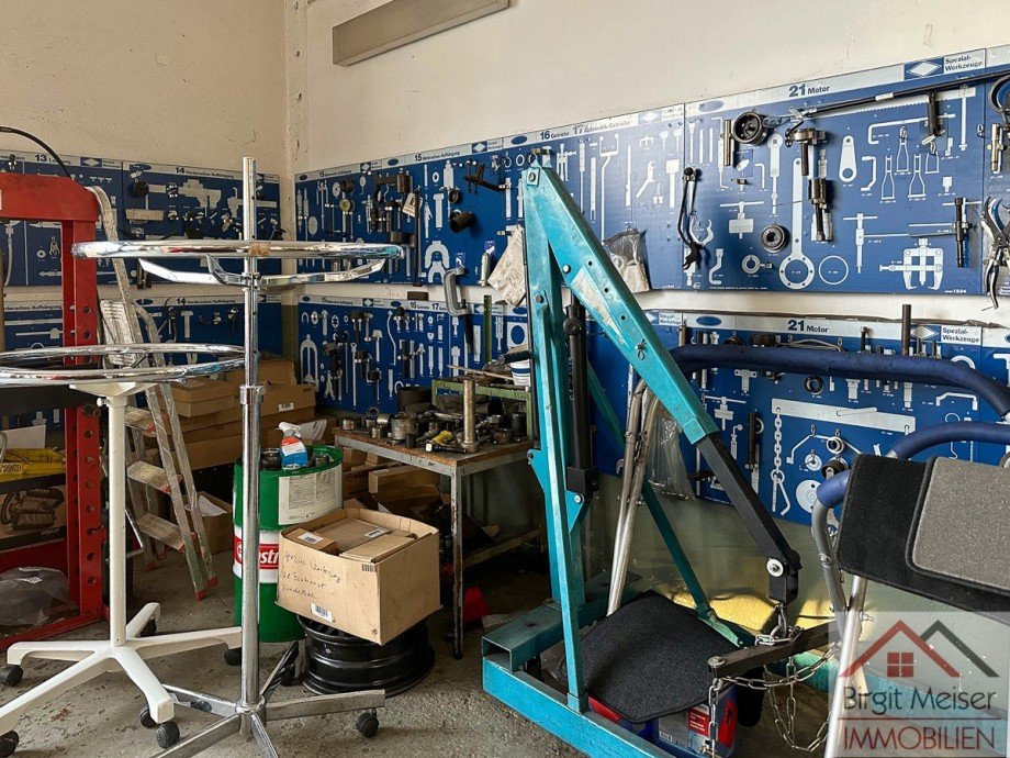 Werkstattbereich Halle / Lager / Produktion Wittenburg
