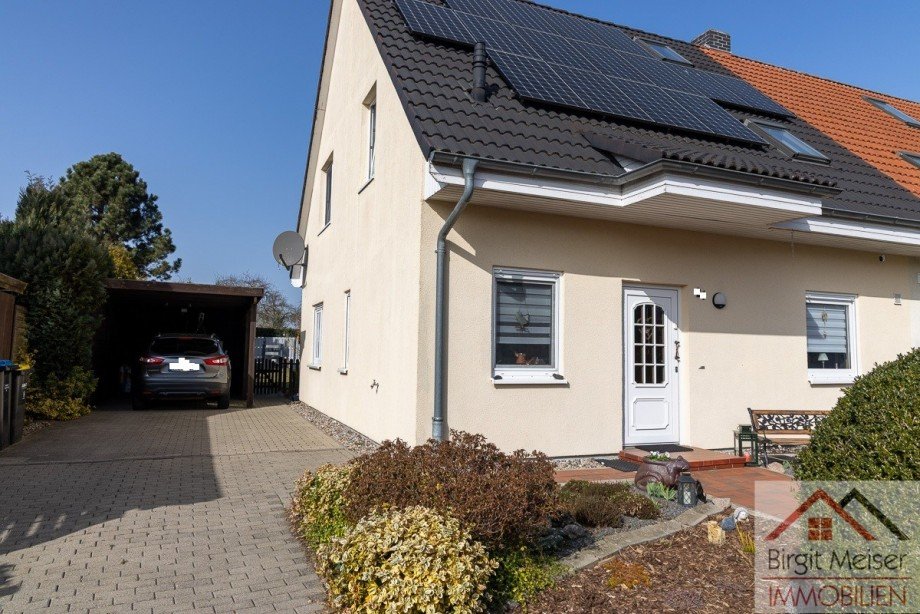 Carport Doppelhaush�lfte Warsow