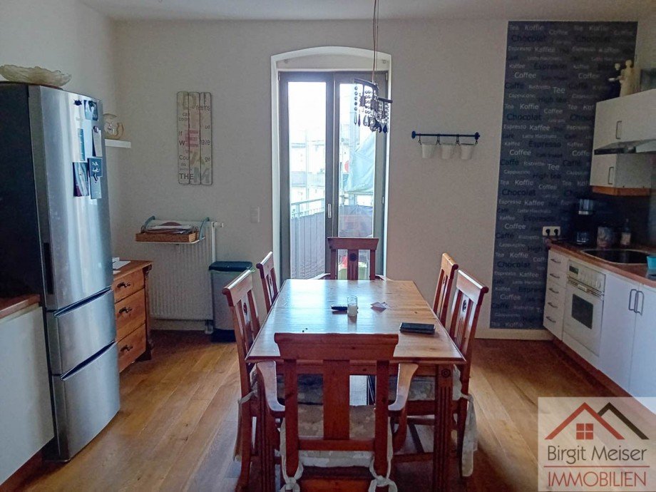 Musterk�che - K�che mit Balkon Wohnung Schwerin