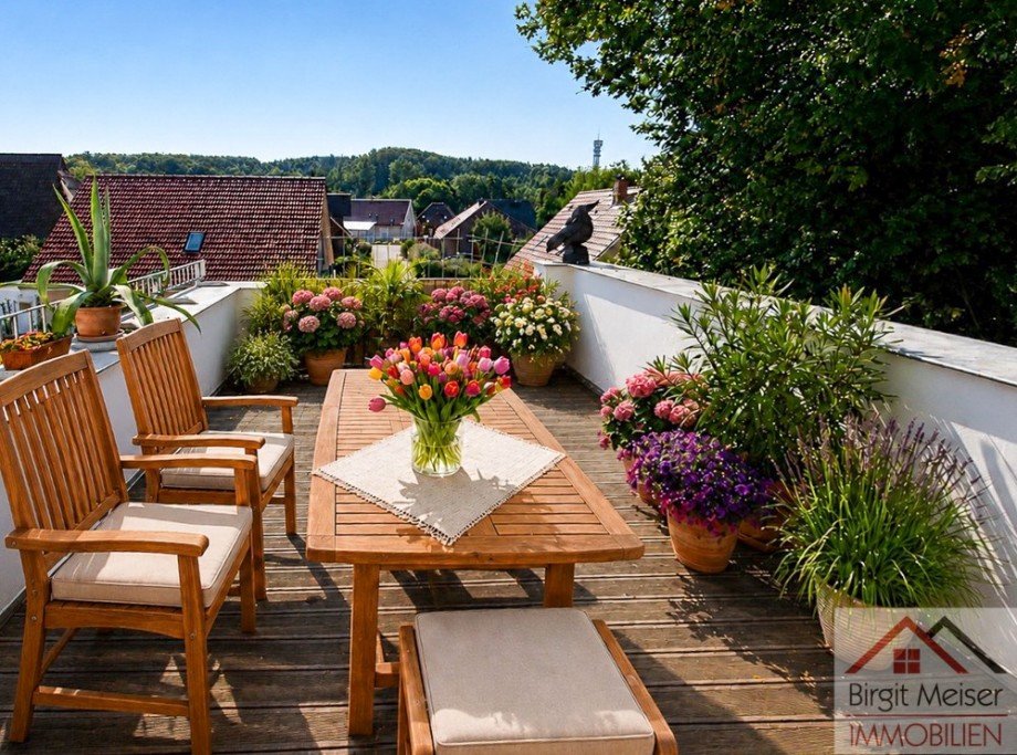 Dachterrasse im Sonnenschein Wohnung Schwerin