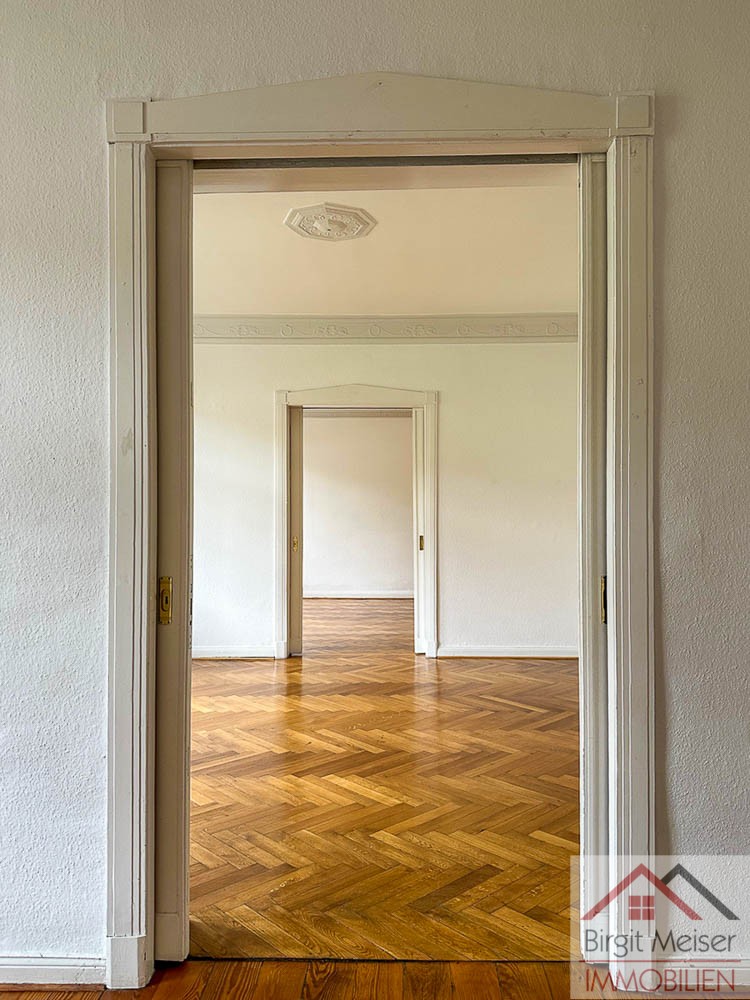 Blick zum Raum 3 Wohnung Schwerin