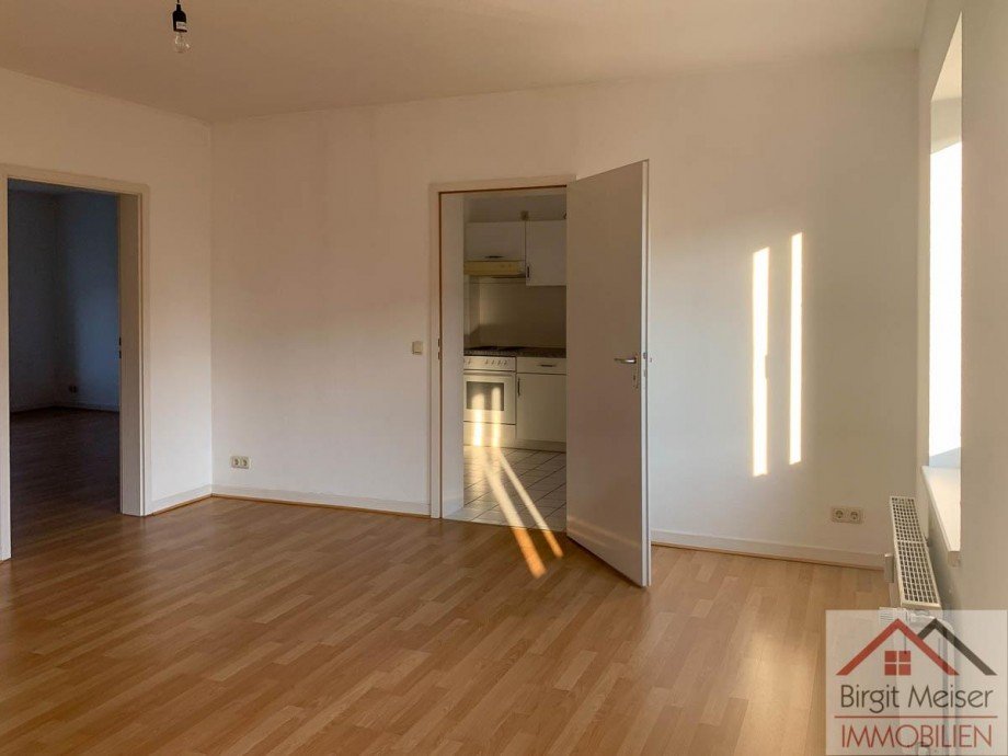 Blick zur K�che Wohnung Schwerin