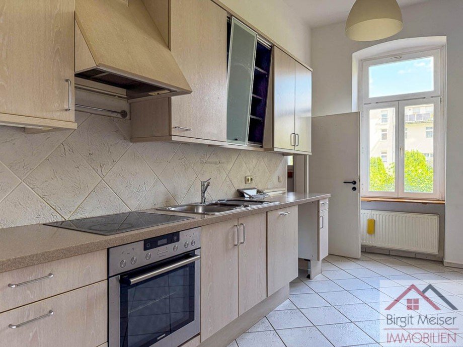 K�chenzeile links Wohnung Schwerin