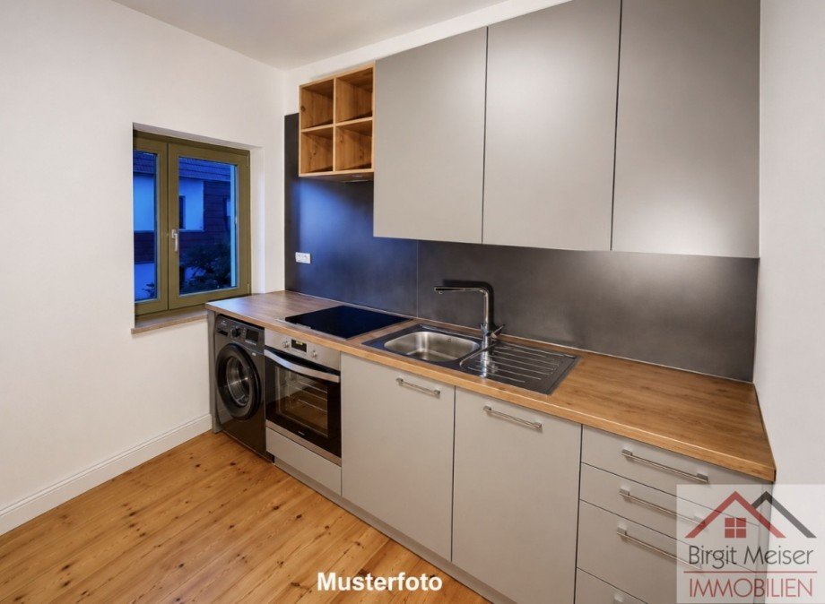 Muster einer K�chenzeile im Haus Wohnung Schwerin