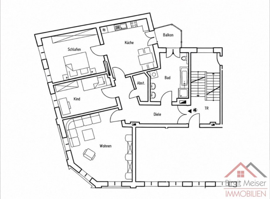 Grundriss Wohnung Schwerin