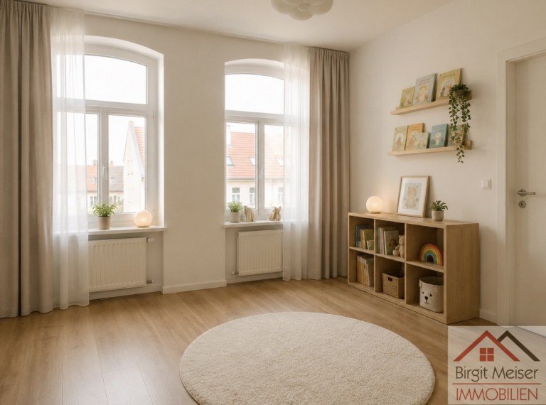 Wohnen rechts Schwerin Wohnung *** Vermietet * ger�umige 4 Zimmer, 2. OG - frisch renoviert * mit EBK und 2 Duschb�dern ***