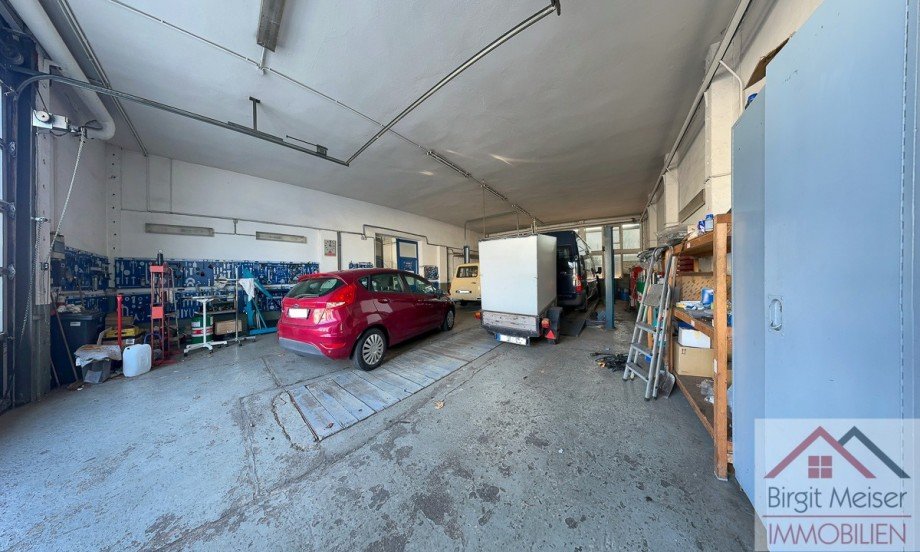 Werkstattbereich Halle / Lager / Produktion Wittenburg