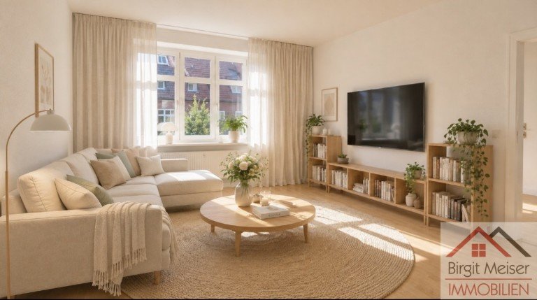 Wohnen Schwerin Wohnung Von-Th�nen-Stra�e *** Balkon * 2-Zimmer-Wohnung mit EBK, Tageslichtbad, Keller ***