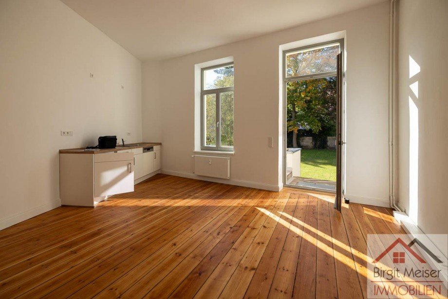 Blick zur Terrasse B�ro / Praxis Schwerin
