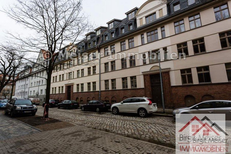 Blick in die Strasse Schwerin Wohnung Vermietet