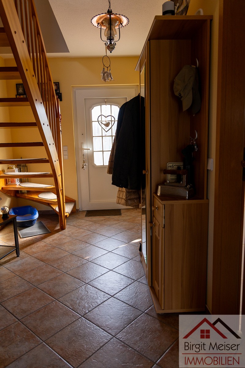 Hauseingangsbereich Doppelhaush�lfte Warsow