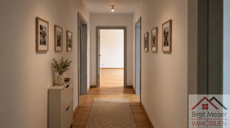 Flur Einrichtungsbeispiel Wohnung Schwerin